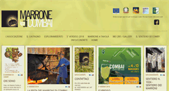 Desktop Screenshot of marronedicombai.it